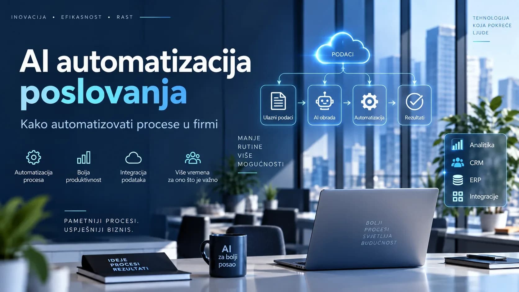 AI automatizacija poslovanja: Kako automatizovati procese u firmi