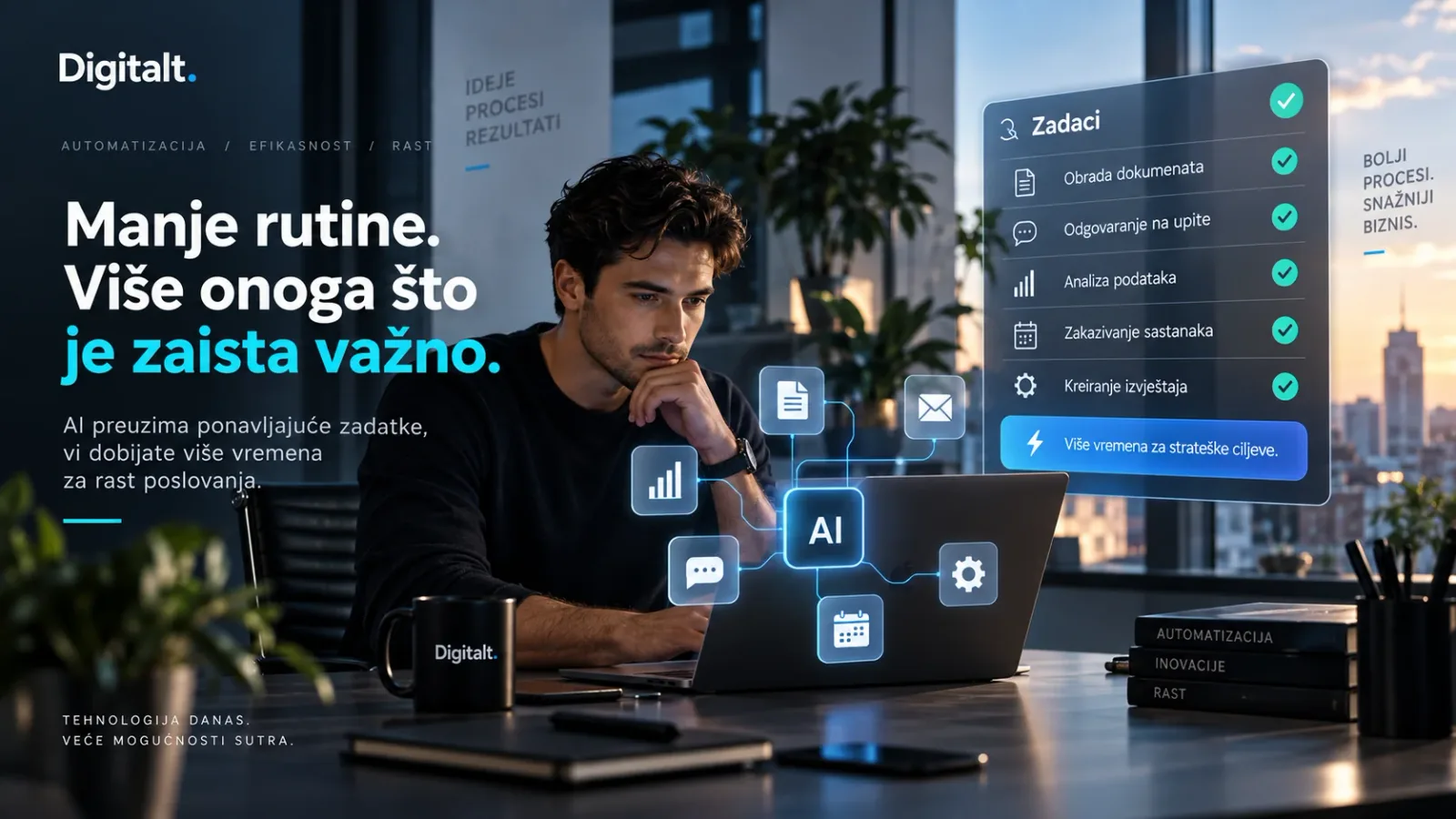 AI automatizacija zadataka i obrade dokumenata za efikasnije poslovanje